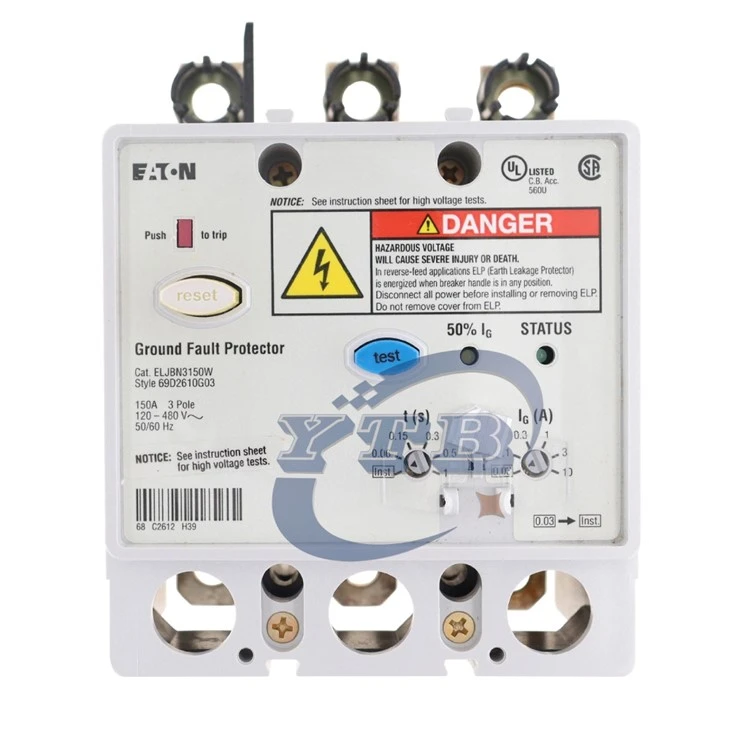 Eaton ELJBN3150W 3P 150A 접지 결함 보호 장치 누전 모듈
