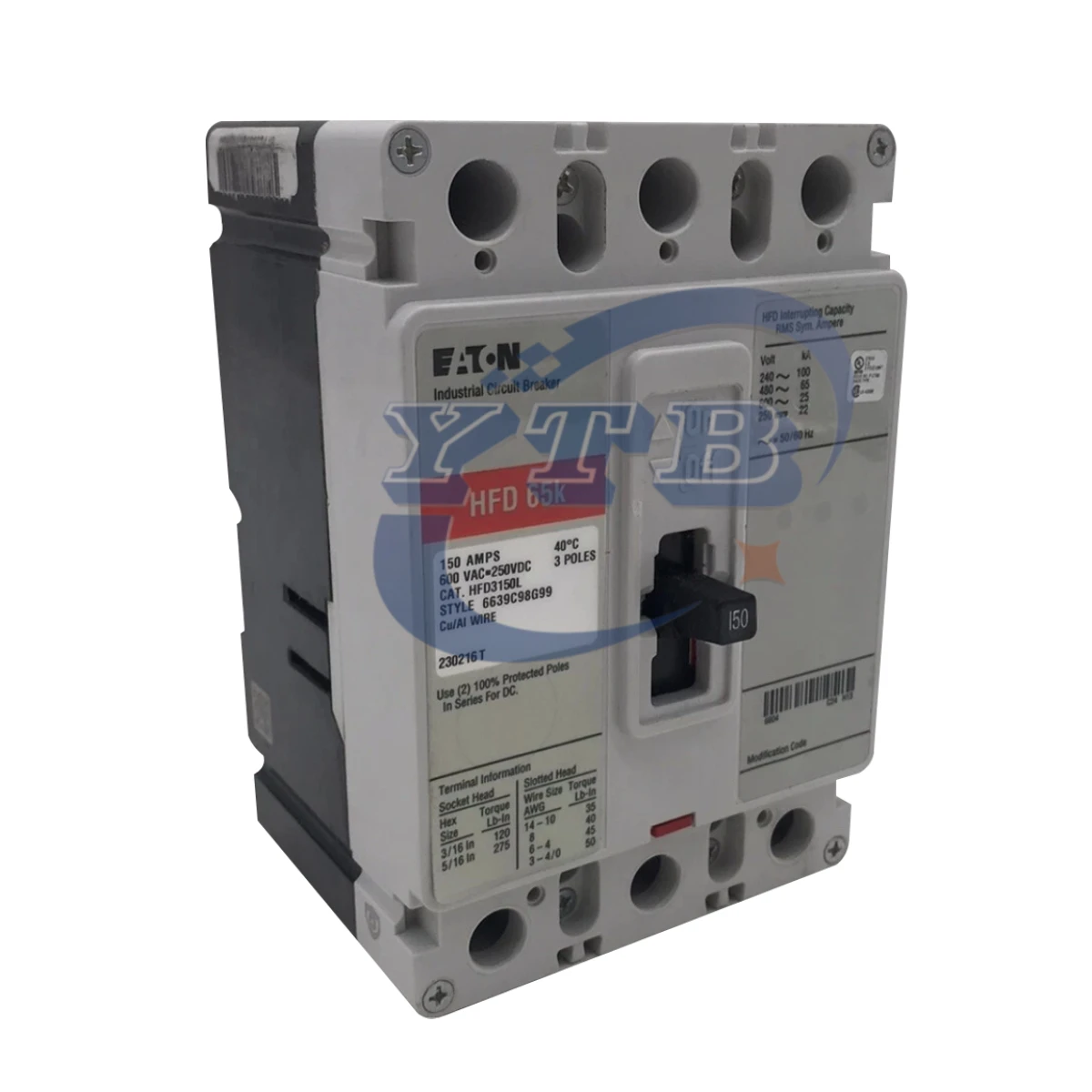 Series C HFD3150L FD Frame Breaker Series C HFD3150L FD Frame Breaker